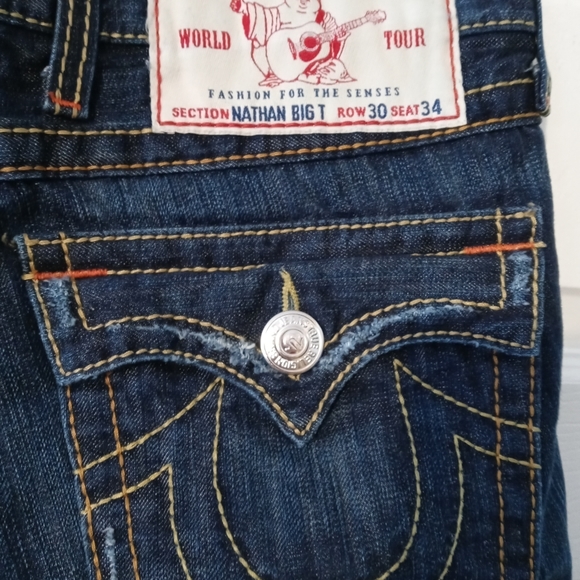 🚂👖TRUE RELIGION NATHAN BIG T JEANS⛵ - Picture 5 of 15